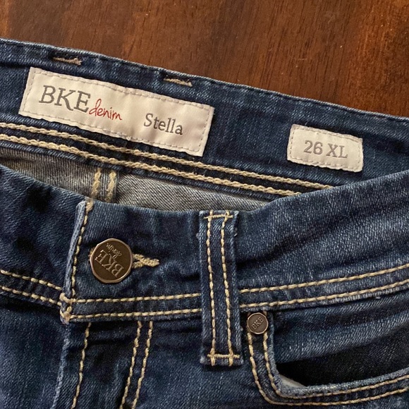 BKE Slim-Boot Medium Dark Wash Denim Jeans - Picture 5 of 8